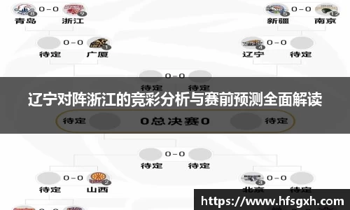 辽宁对阵浙江的竞彩分析与赛前预测全面解读